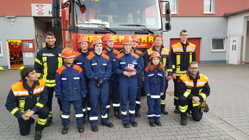 Jugendfeuerwehr Hiltersklingen im Jahr 2021