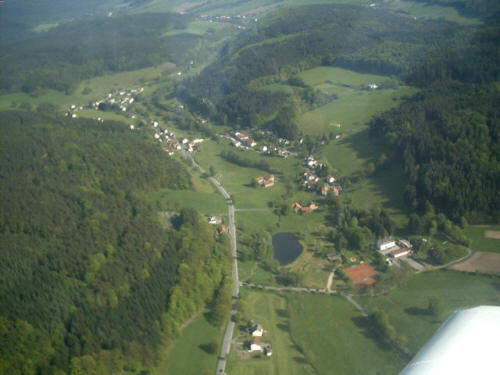 Hiltersklingen aus der Luft