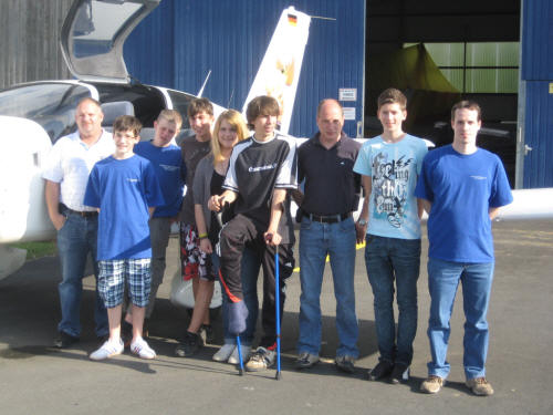 Gruppenbild Rundflug